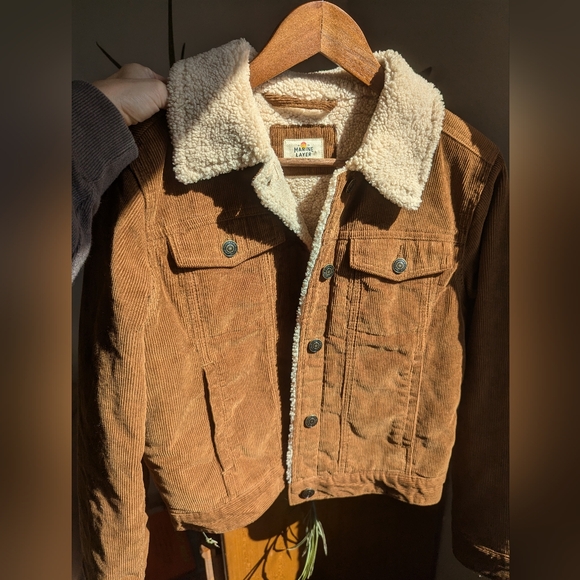 Marine Layer Corduroy Sherpa Lined Jacket - Picture 2 of 3